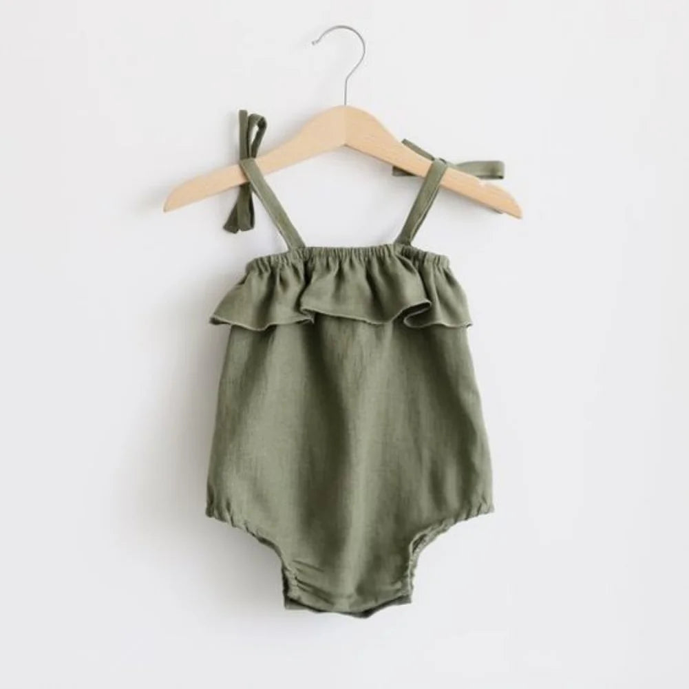 green short jumpsuit