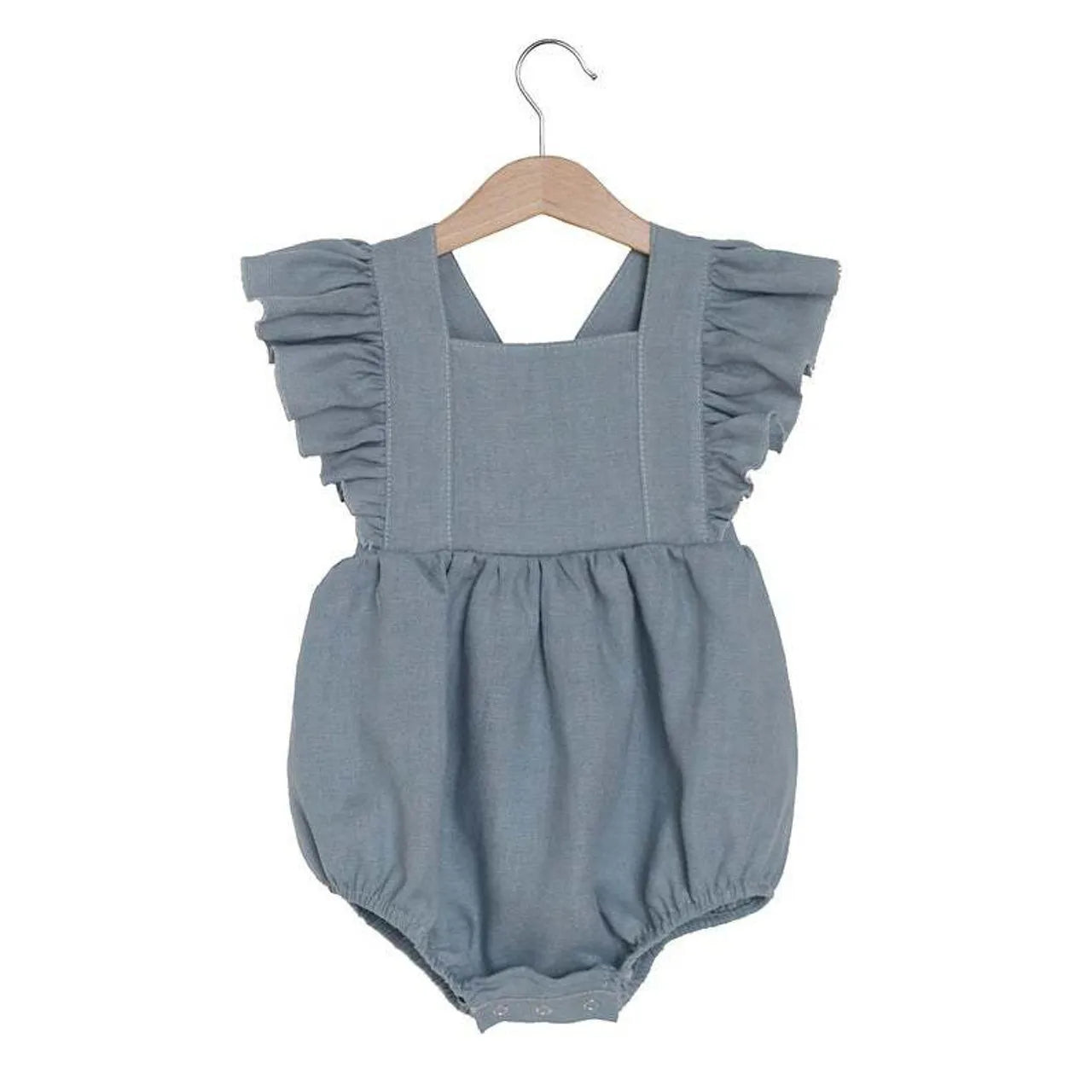 Short ruffled jumpsuit