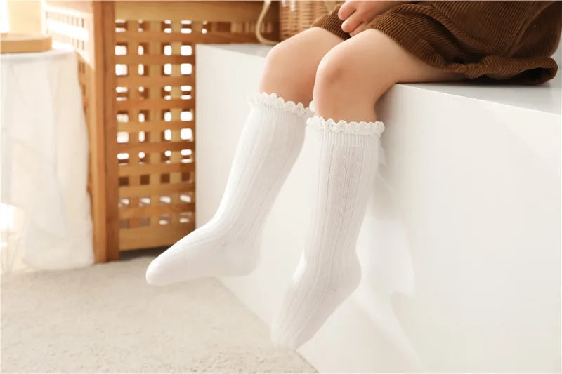 high socks white