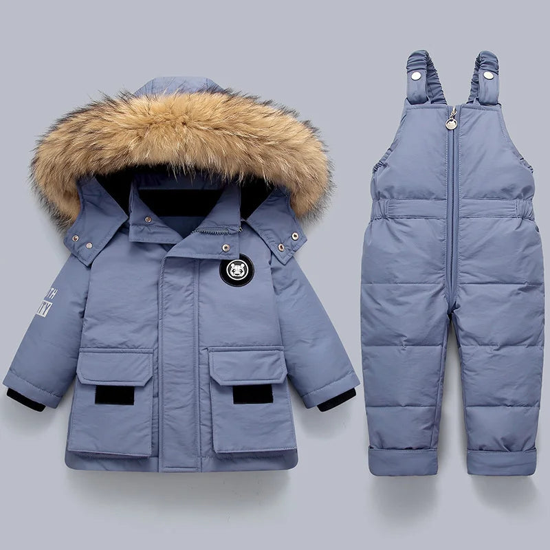 snowsuit blue